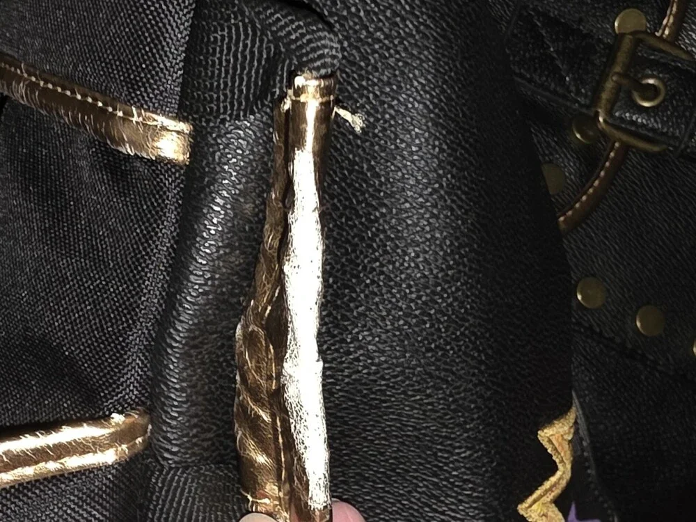Disney Park Descendants 3 Maleficent Backpack Sleeping Beauty Bag Faux Leather
